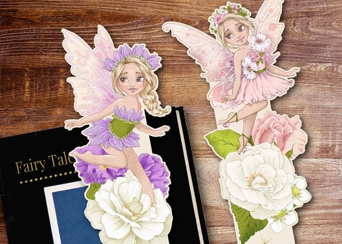 Personalized Fairy Bookmarks