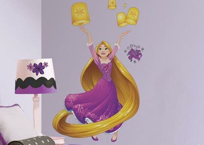 Rapunzel Wall Collage