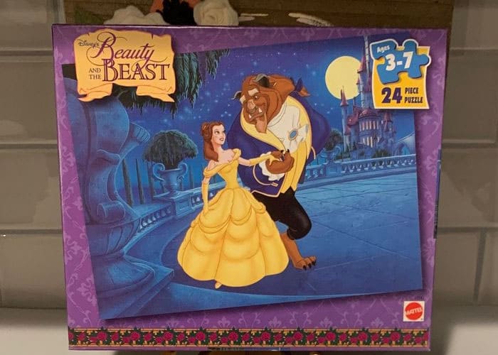 Romantic Photo Frames with Beauty and The Beast Printables