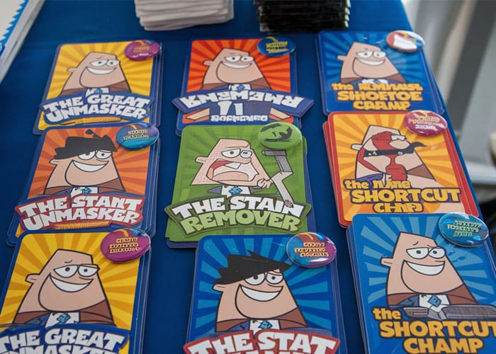 Superhero Identity Badges with Captain Underpants