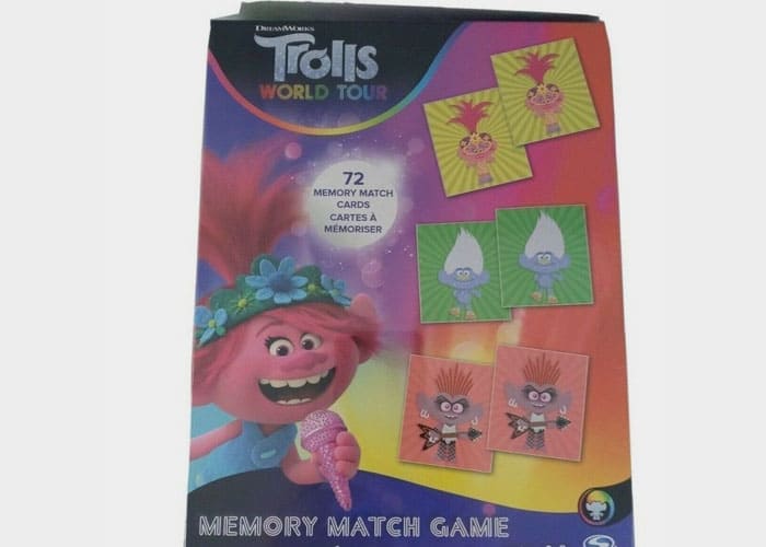 Trolls Memory Game