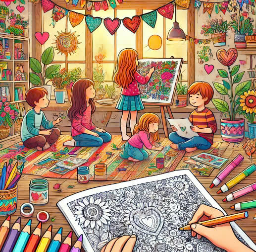 Best February & March Coloring Pages: Fun Themes for Kids & Adults!