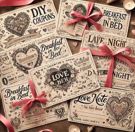 Valentine s Coupons & Love Notes