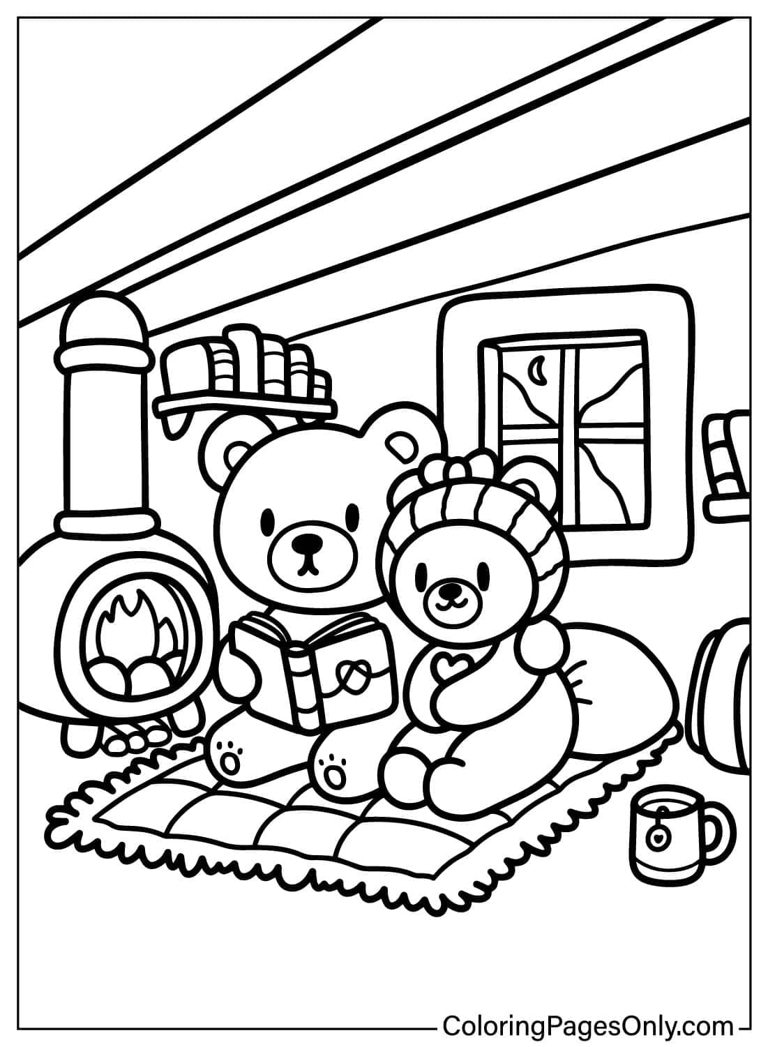 Free Bold And Easy Coloring Pages
