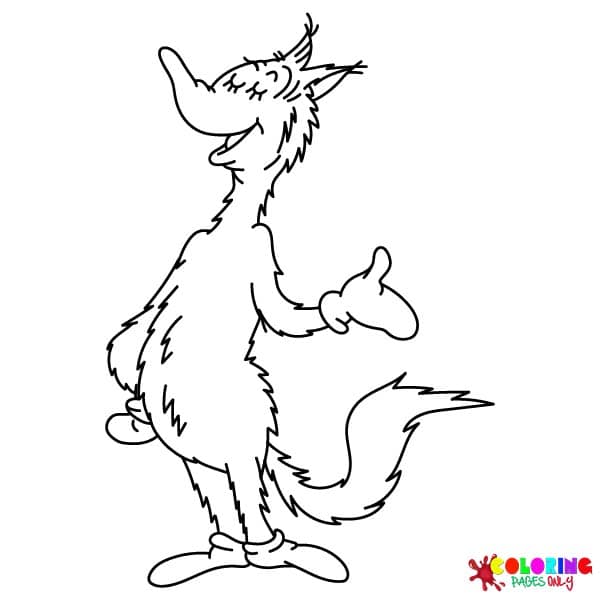 Fox in Socks Coloring Pages