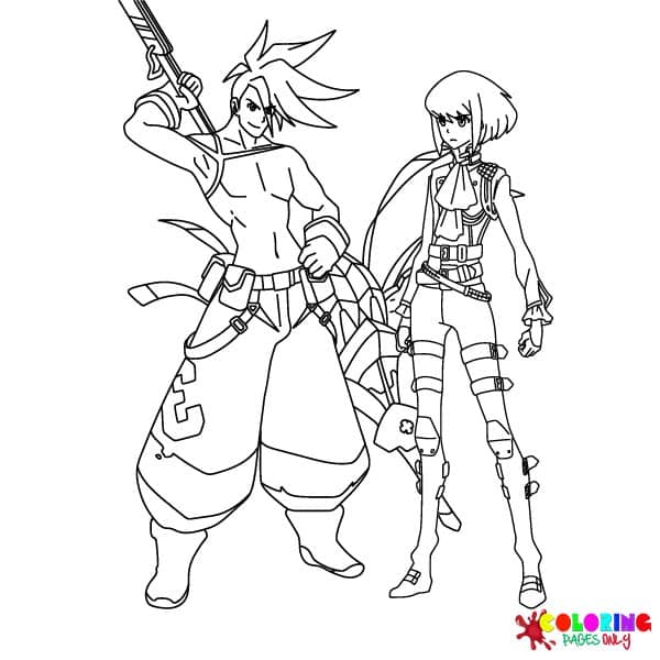 Promare Coloring Pages