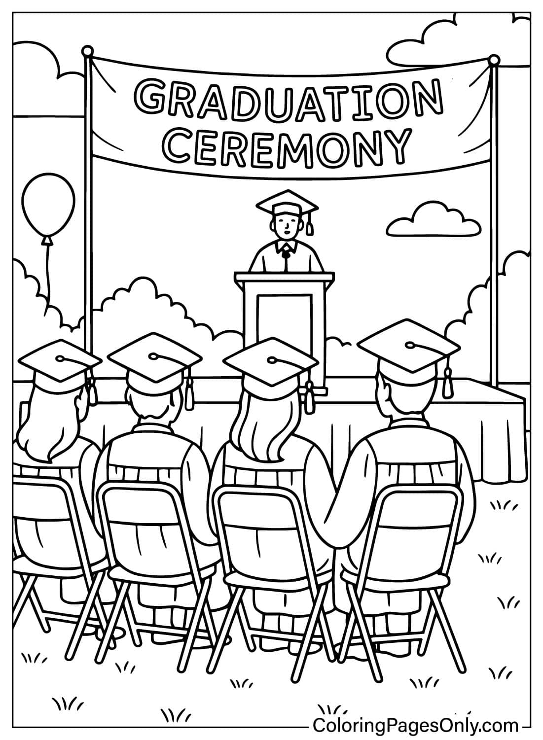 30 Graduation Coloring Pages Free Printable PDF Online Coloring 30 Graduation Coloring Pages Free Printable PDF Online Coloring
