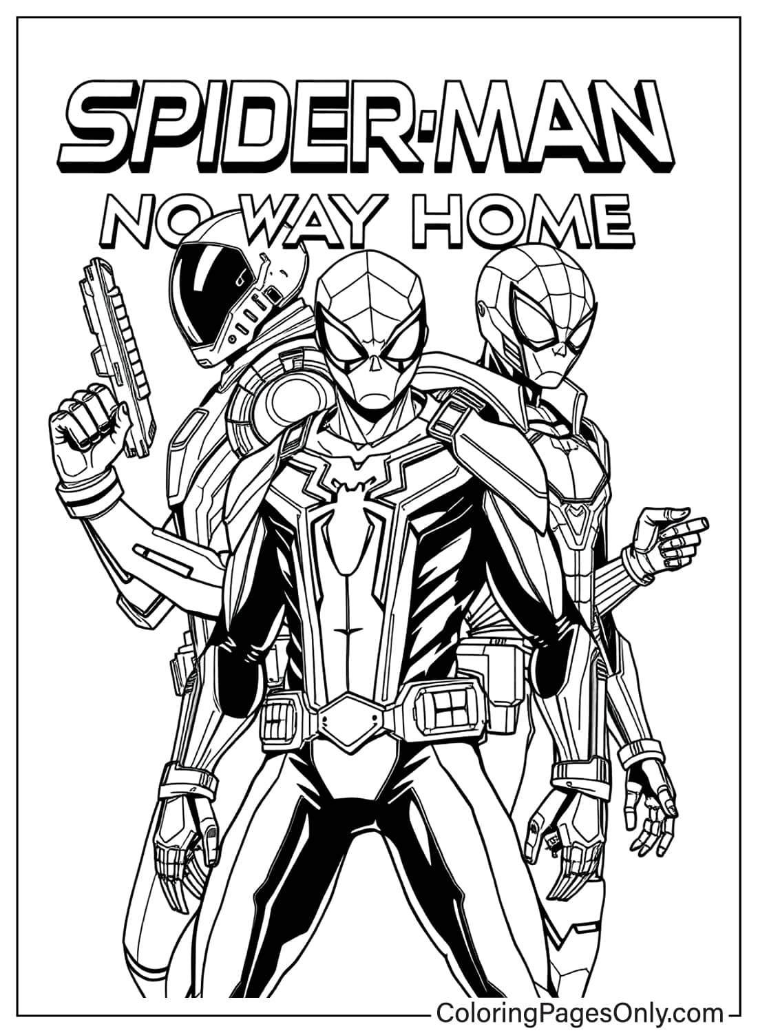 Spiderman Endgame Coloring Pages Spiderman In New York Spider Man Spiderman Endgame Coloring Pages Spiderman In New York Spider Man