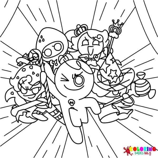 Cookie Run Kingdom Coloring Pages