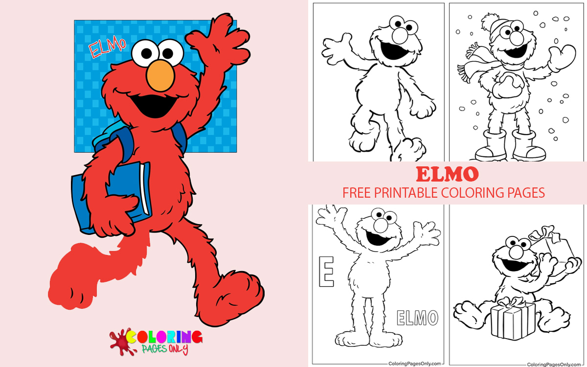 Elmo Coloring Pages