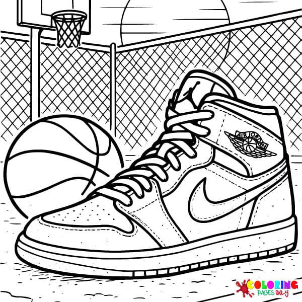 Jordan Coloring Pages