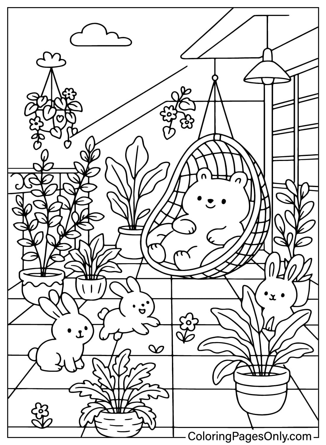 40 Little Corner Coloring Pages Free Printable PDF Online Coloring
