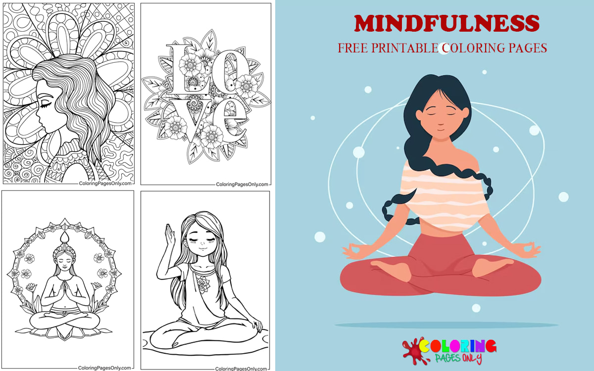 Mindfulness Coloring Pages