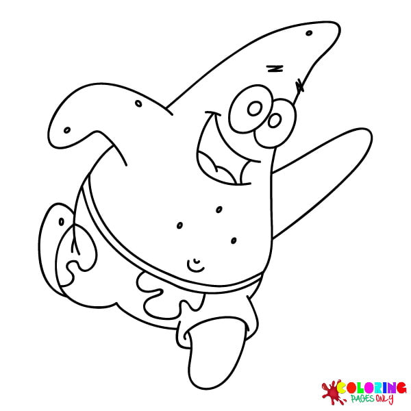 Patrick Star Coloring Pages