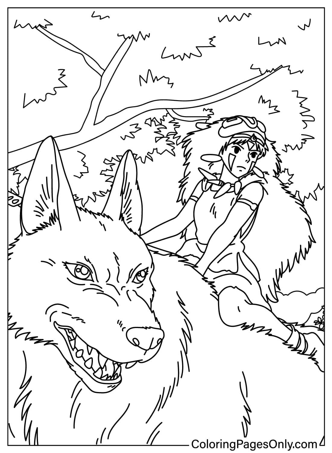 30 Studio Ghibli Coloring Pages Free Printable PDF Online Coloring