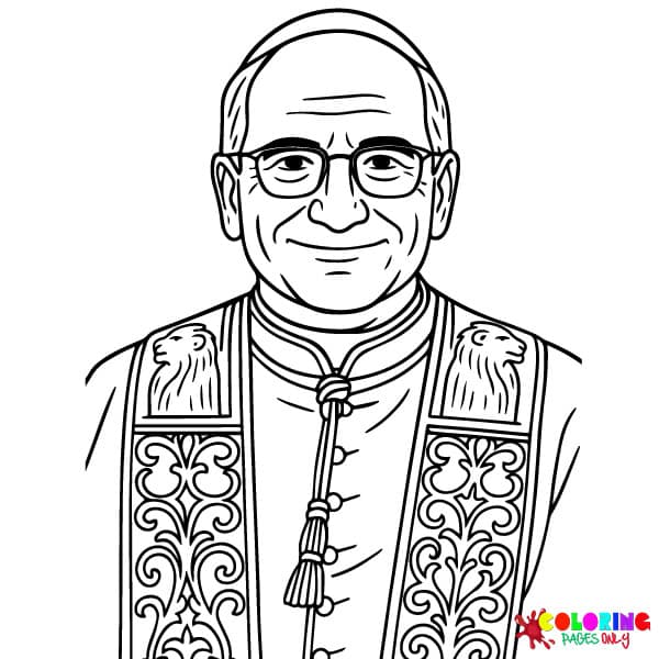 Robert Francis Prevost Coloring Pages