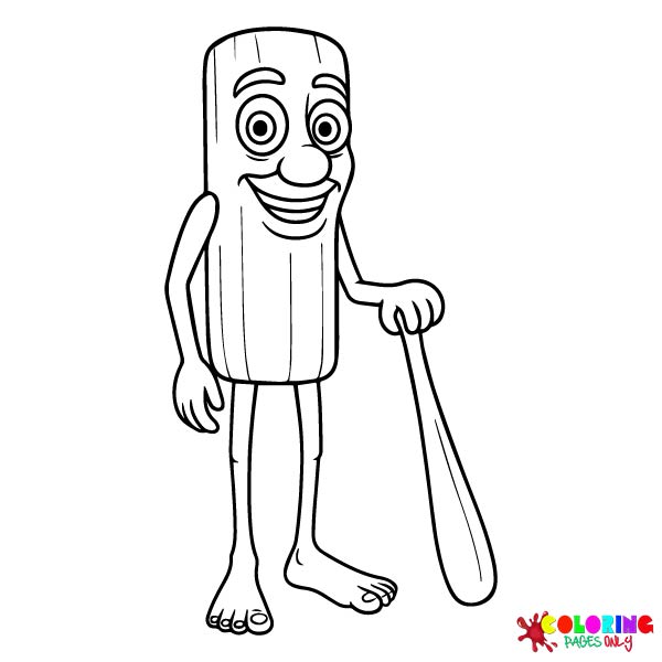 Tum Tum Tum Sahur Coloring Pages