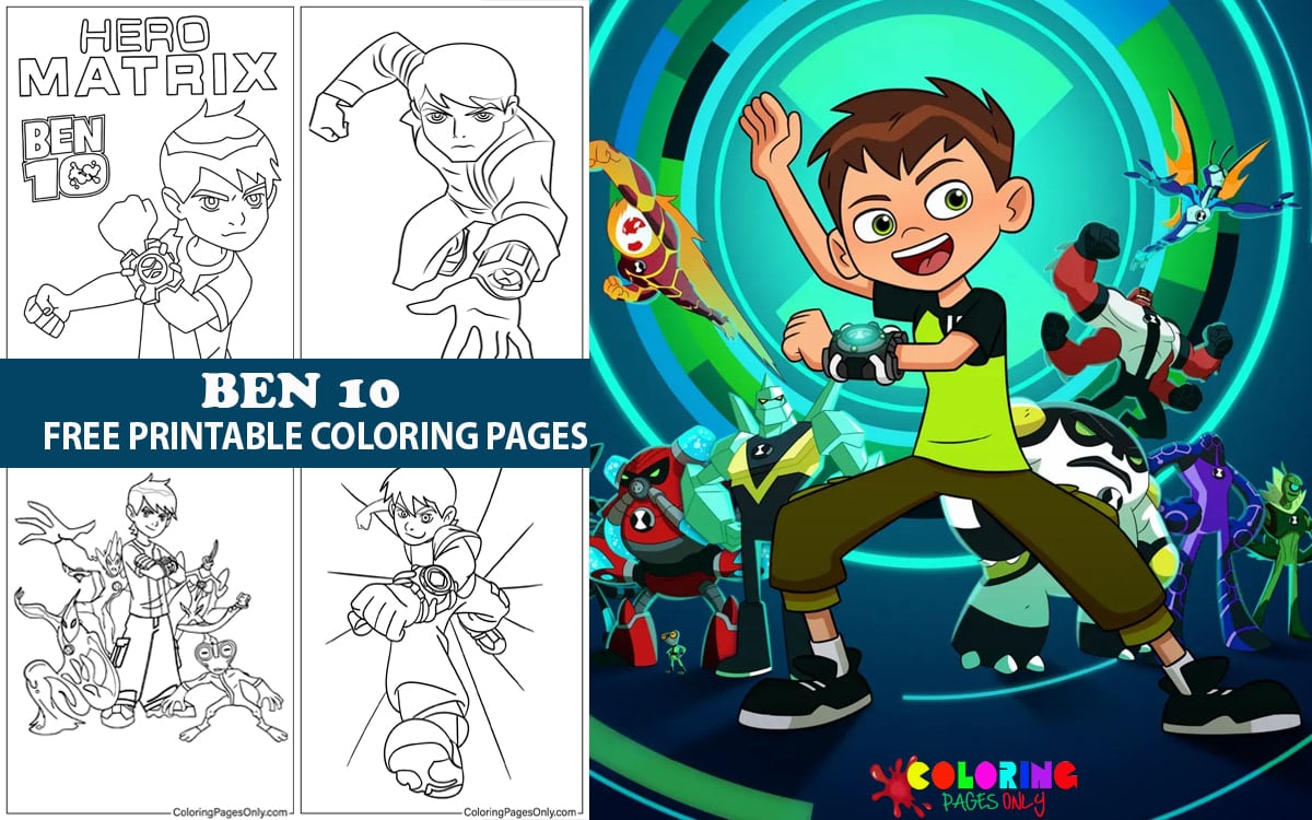 Ben 10 Coloring Pages