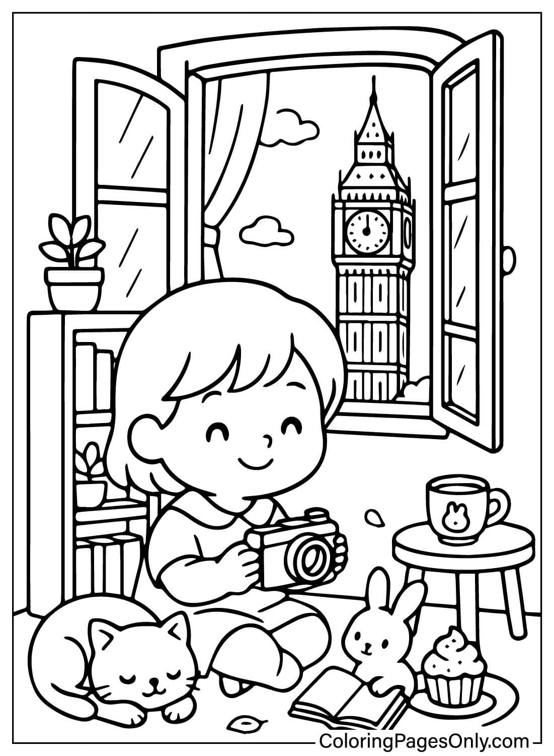 30 Big Ben Coloring Pages Free Printable PDF Online Coloring