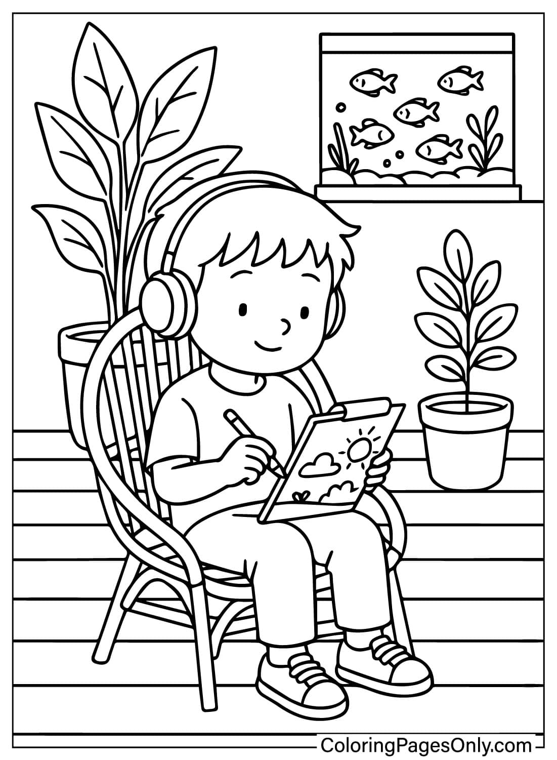 30 Chill Vibes Coloring Pages Free Printable PDF Online Coloring 30 Chill Vibes Coloring Pages Free Printable PDF Online Coloring