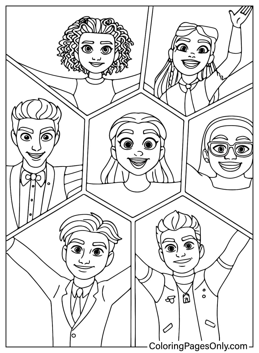 40 Disney Zombies Coloring Pages Free Printable PDF Online Coloring