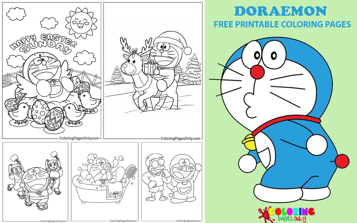 Doraemon Coloring Pages