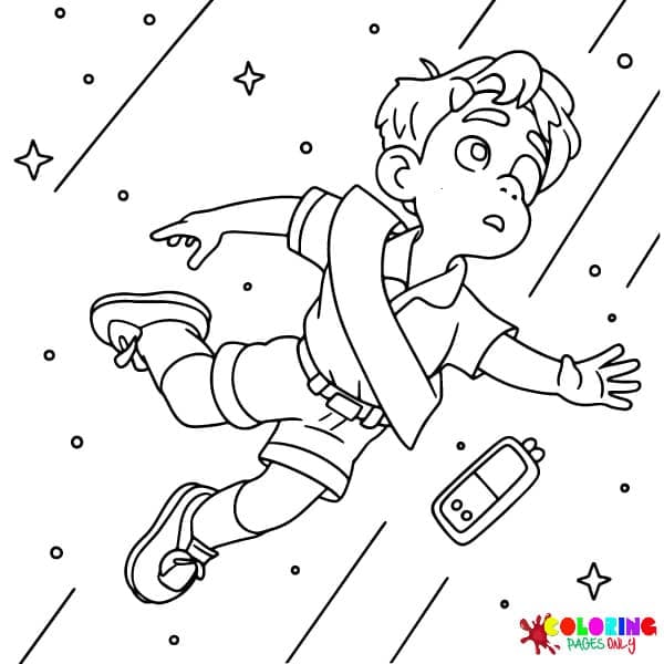 Elio Coloring Pages