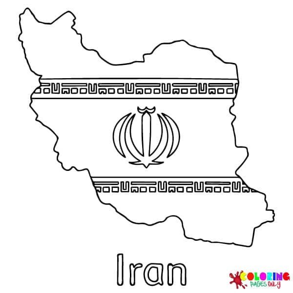 Iran Coloring Pages