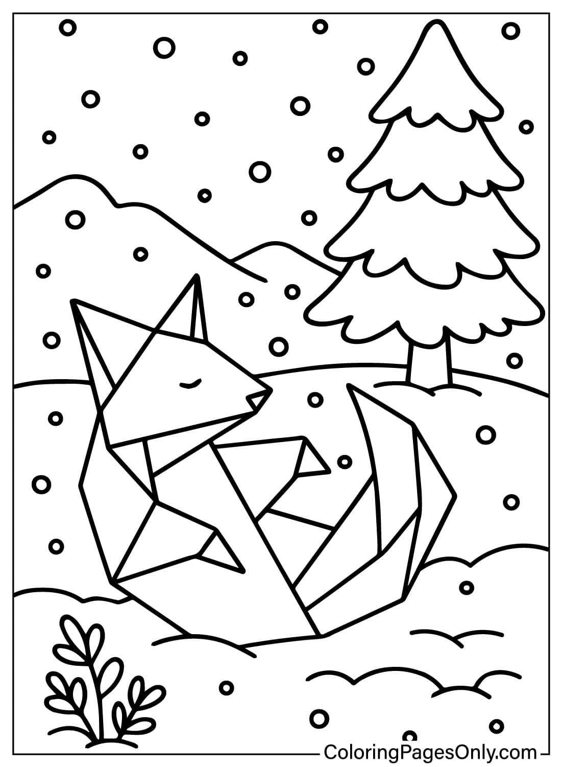 30 Origami Coloring Pages Free Printable PDF Online Coloring