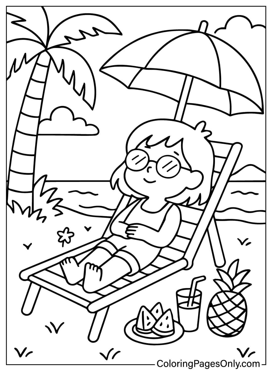 30 Chill Vibes Coloring Pages Free Printable PDF Online Coloring
