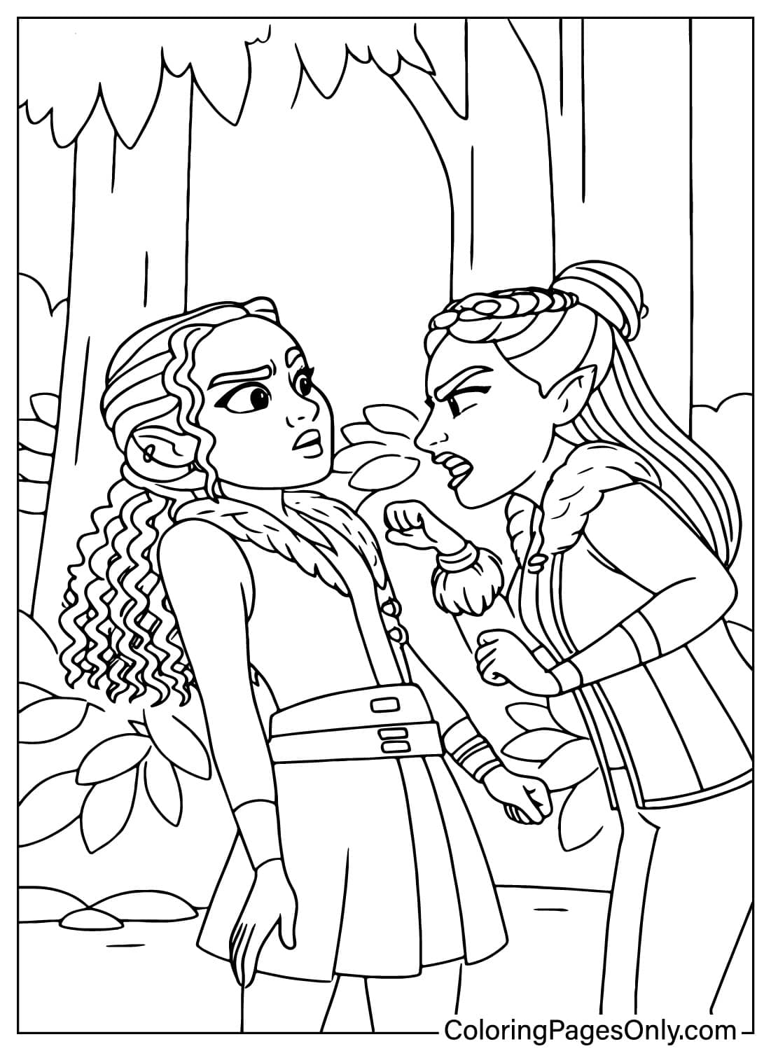 Zombies 2 Coloring Pages Willa