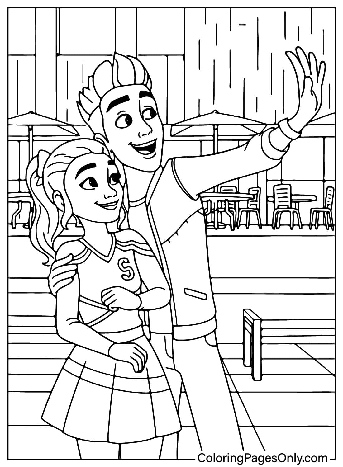 Disney Zombie Coloring Sheets