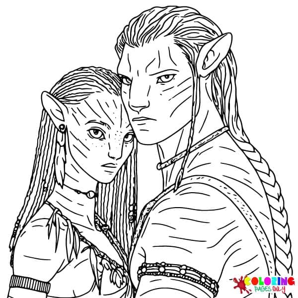 Avatar 3: Fire and Ash Coloring Pages