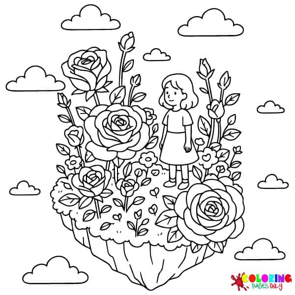 Sky Island Adventures Coloring Pages