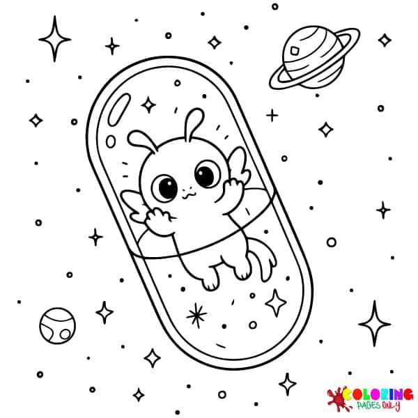 Vista Capsule Coloring Pages