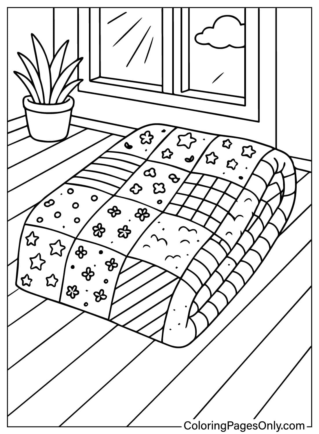 30 Cozy Blanket Coloring Pages Free Printable PDF Online Coloring 30 Cozy Blanket Coloring Pages Free Printable PDF Online Coloring
