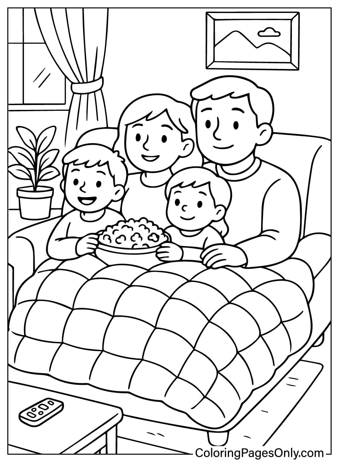 30 Cozy Blanket Coloring Pages Free Printable PDF Online Coloring 30 Cozy Blanket Coloring Pages Free Printable PDF Online Coloring