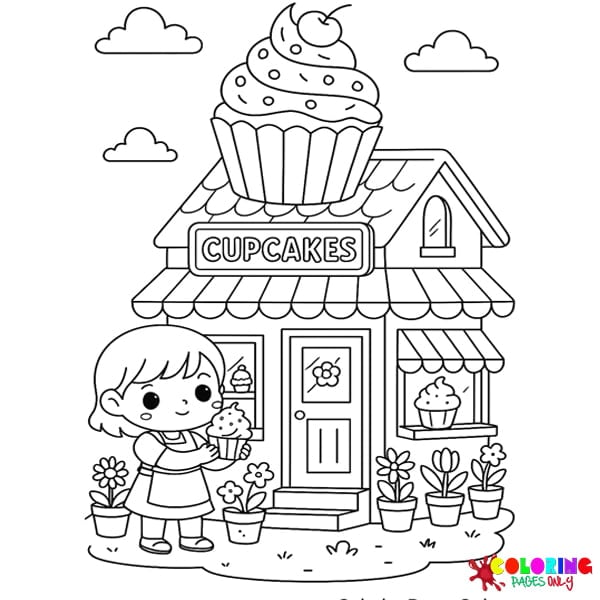 Sweet Stop Coloring Pages