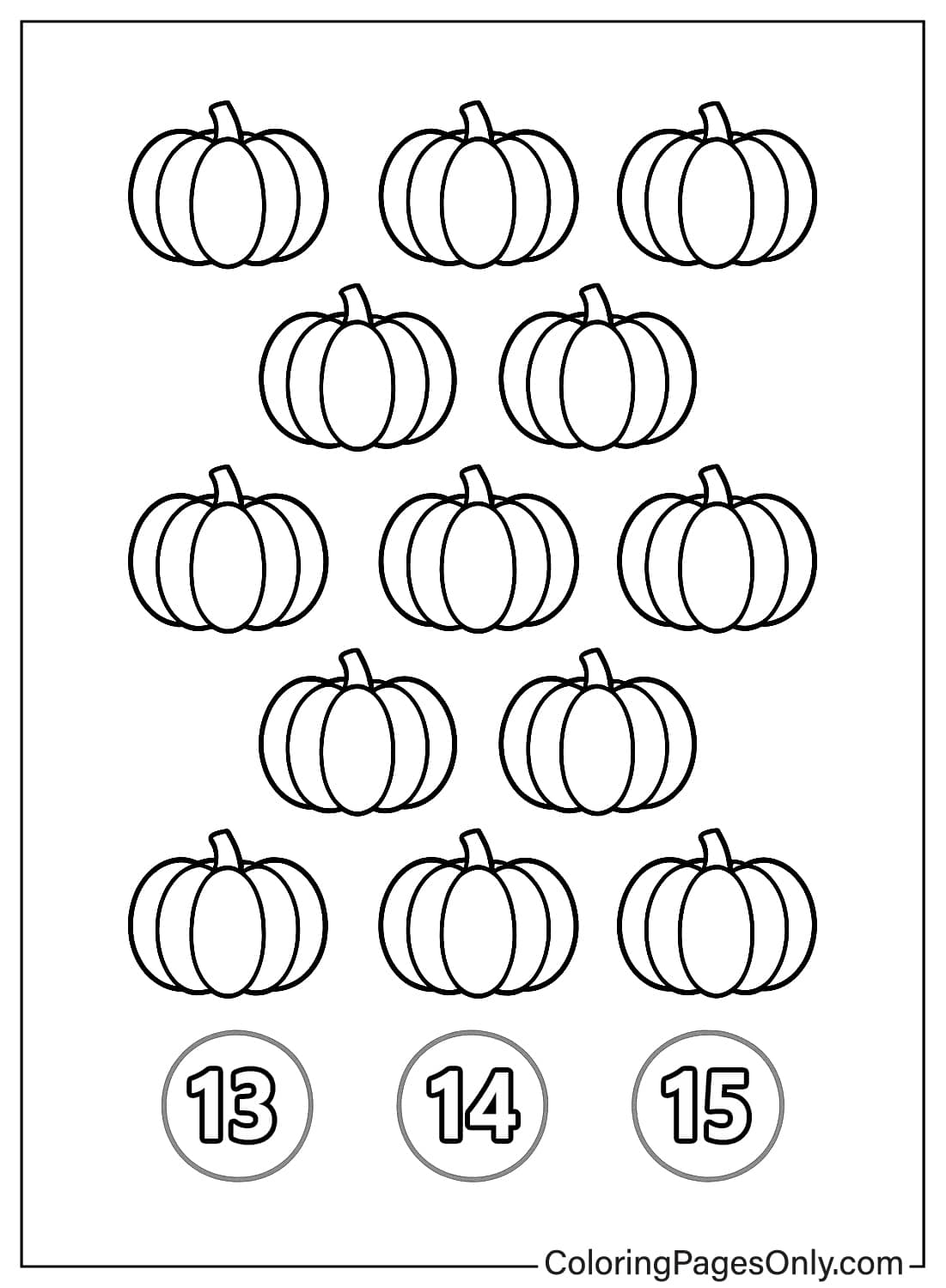 30 Fun Counting Coloring Pages Free Printable PDF Online Coloring 30 Fun Counting Coloring Pages Free Printable PDF Online Coloring