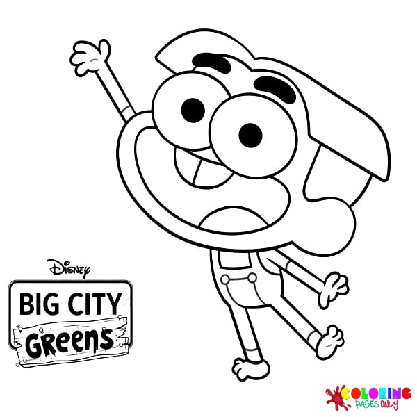 Big City Greens Coloring Pages