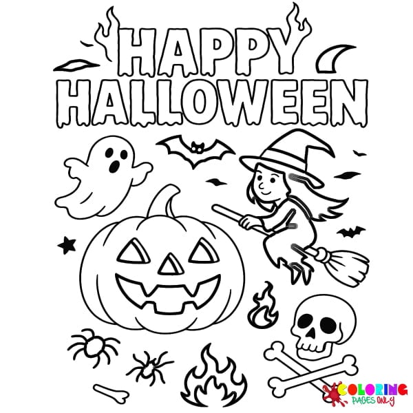 Halloween Coloring Pages