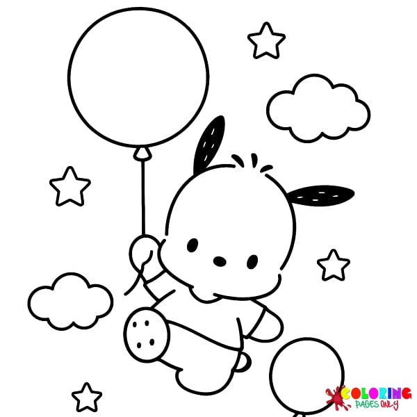 Pochacco Coloring Pages