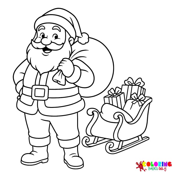 Santa Claus Coloring Pages