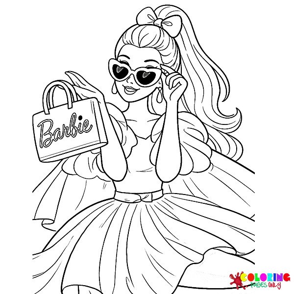 Barbie Coloring Pages