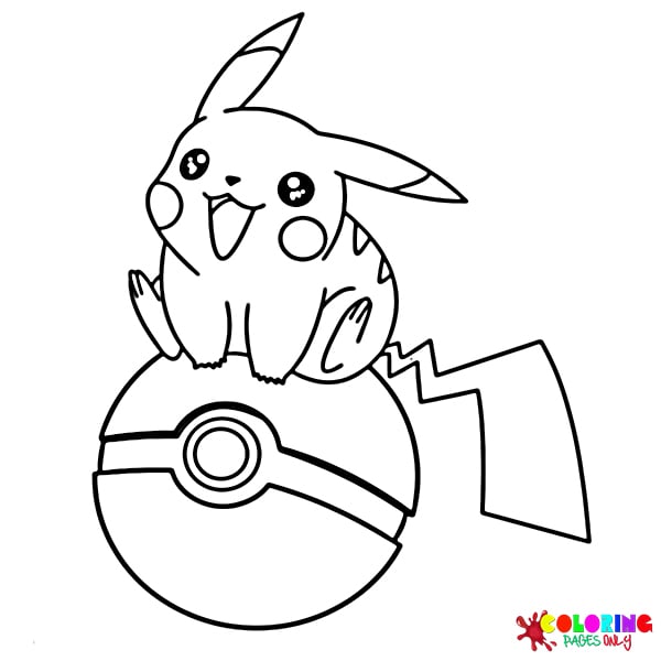 Pikachu Coloring Pages