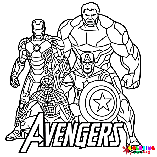 Avengers Coloring Pages