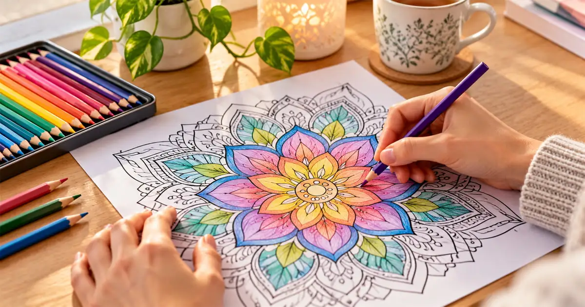 Benefits of Coloring for Adults: What the Research Shows