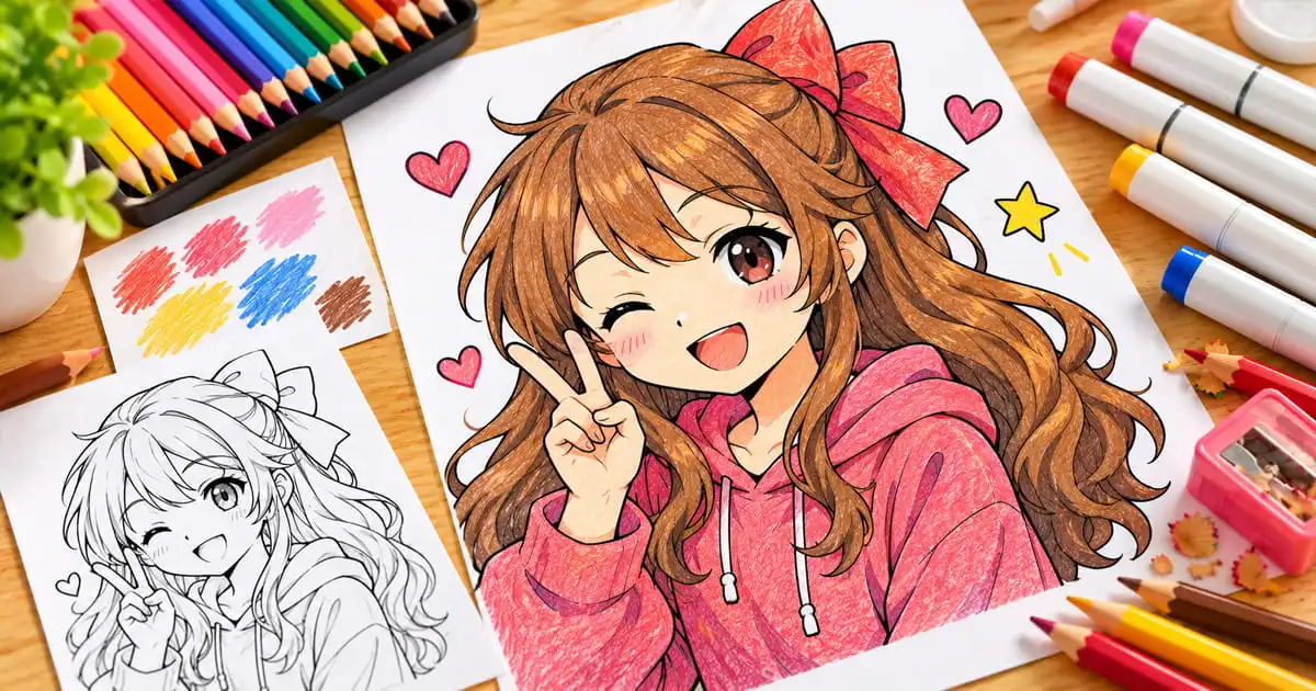 How to Color Anime Characters: Complete Guide