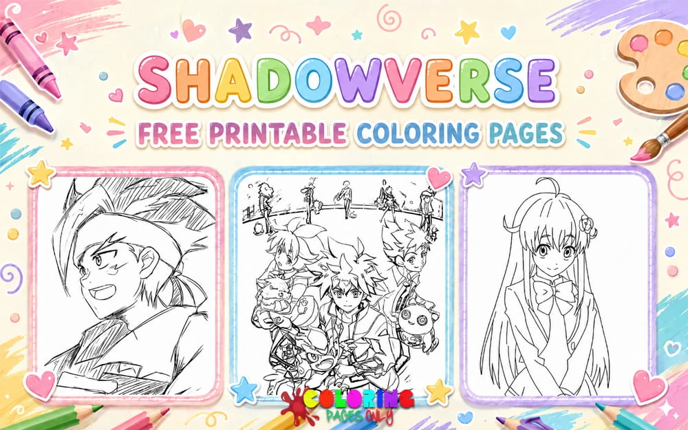 Shadowverse Coloring Pages