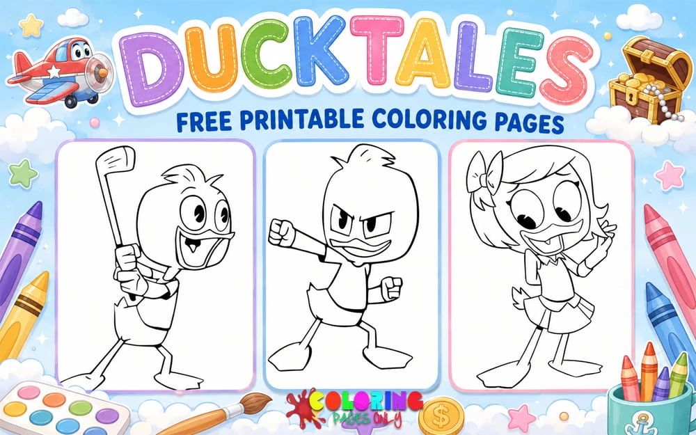 DuckTales Coloring Pages